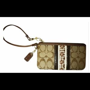 Coach wristlet